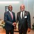 President William Ruto and Haiti Prime Minister Ariel Henry in New York, United States.