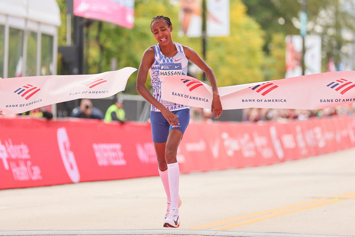 Sifan Hassan wins Chicago Marathon in second fastest time in history
