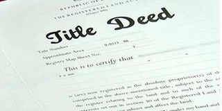 Title deeds