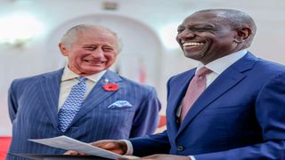 King Charles III and President William Ruto