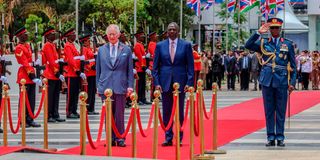 King Charles III and President William Ruto