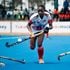 Kenya women's hockey team player Naomi Kemunto in action against Nigeria
