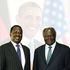 The President Mwai Kibaki and then Prime Minister Raila Odinga.
