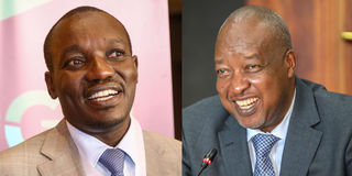 Governors Simba Arati and Amos Nyaribo