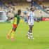 Rising Starlets striker Fasila Adhiambo (right) vies with Cameroon midfielder Marianne Ines Maague
