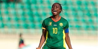 Cameroon striker Naomie Eto