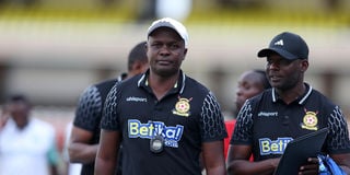 Kenya Police assistant coach Salim Babu 