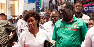 Nancy Macharia and Collins Oyuu