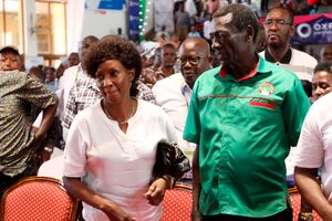 Nancy Macharia and Collins Oyuu