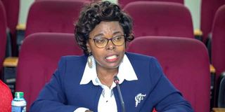 Controller of Budget Dr Margaret Nyakango