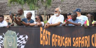 Spectators get the thrill of the East African Safari Classic Rally