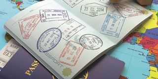 Kenyan passport and visa