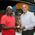 Kenya cricket legends Steve Tikolo (left) and Aasif Karim 