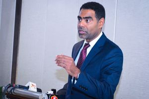 FKF presidential aspirant Hussein Mohamed 