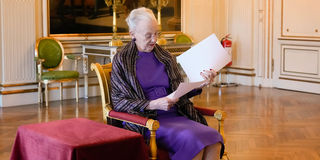 Denmark's Queen Margrethe II