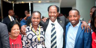 James Kenani, Francis Mutuku and Wanjiru Mbugua