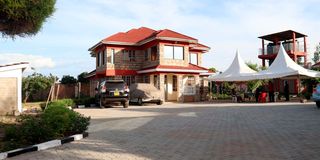 The homestead of former senior civil servant Naftali Onderi Ontweka in Kamulu
