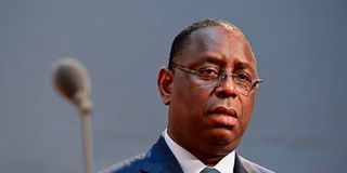 Senegal President Macky Sall