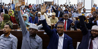 Somalia MPs 