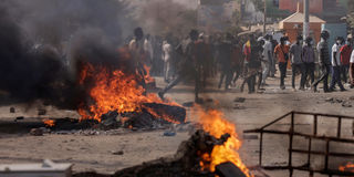 Dakar protests