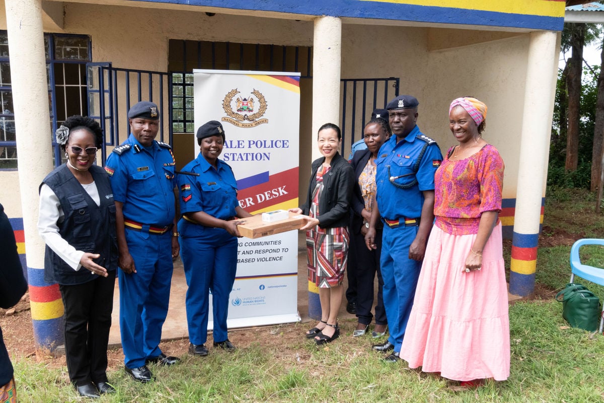 Relief at last Vihiga SGBV office now fully equipped for use