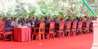 President William Ruto chairs a Cabinet