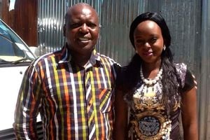 Bishop Paul Ngarama and Monica Kimani