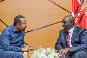 Abiy Ahmed and William Ruto 