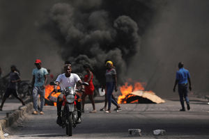 Haiti protest