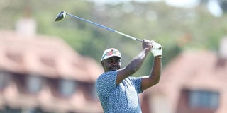 Golf Kenya President Philip Ochola