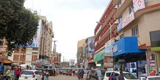 A street in Thika town 
