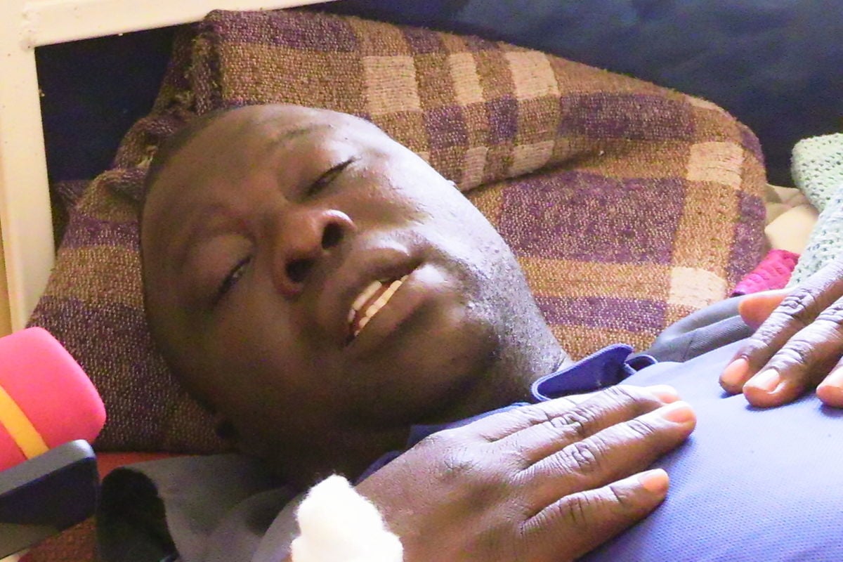 Matatu driver cries for help after police brutal attack for failure to pay bribe