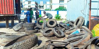 Used tyres