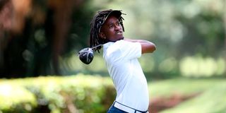 Royal Nairobi Golf Club's Korby Gatiramu