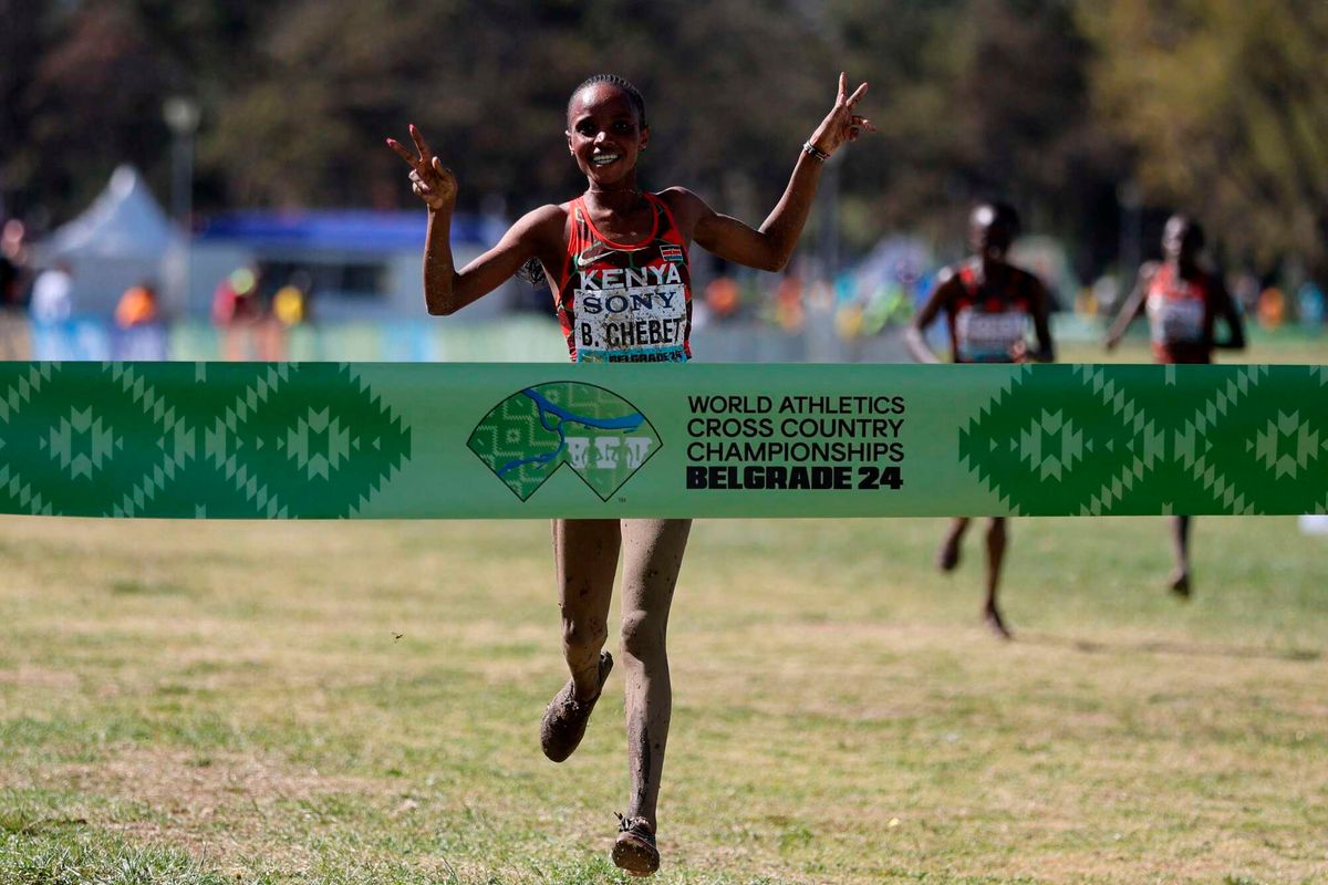 Beatrice Chebet retains World Cross title as Kenyans stage sweep