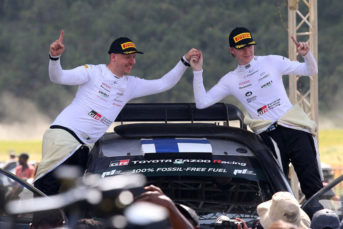 Kalle Rovanpera remporte le WRC Safari Rally