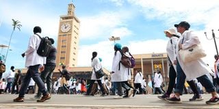 Doctors strike