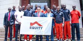 Equity Bank volleyball team