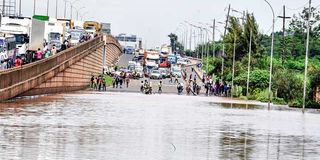 Thika Road floods 