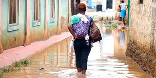 Überschwemmungen in Mombasa