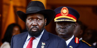 South Sudan's President Salva Kiir Mayardit.