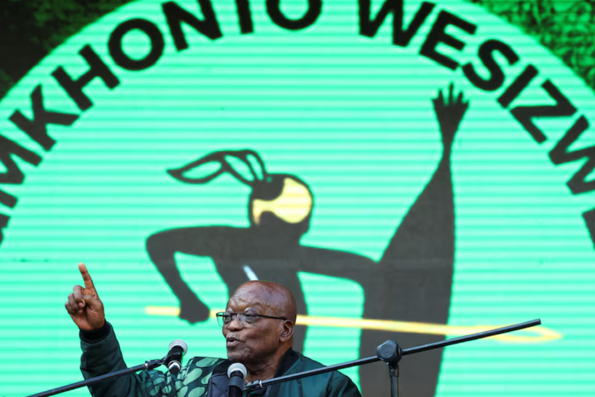 South Africa's new MK party seeks majority win in pivotal election, Zuma says