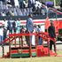 President William Ruto after his arrival at the Masinde Muliro Stadium in Bungoma County on June 1, 2024.