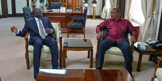  Uhuru Kenyatta and William Ruto