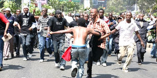 Uon 2009 Protests