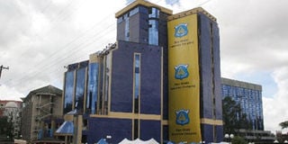 Blue Shield Insurance Company building in Upper Hill, Nairobi. 