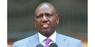 President William Ruto.