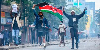 Kenyan flags