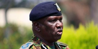  Acting Inspector-General of Police Douglas Kanja