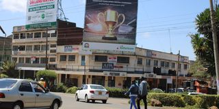 Nyahururu town in Laikipia County